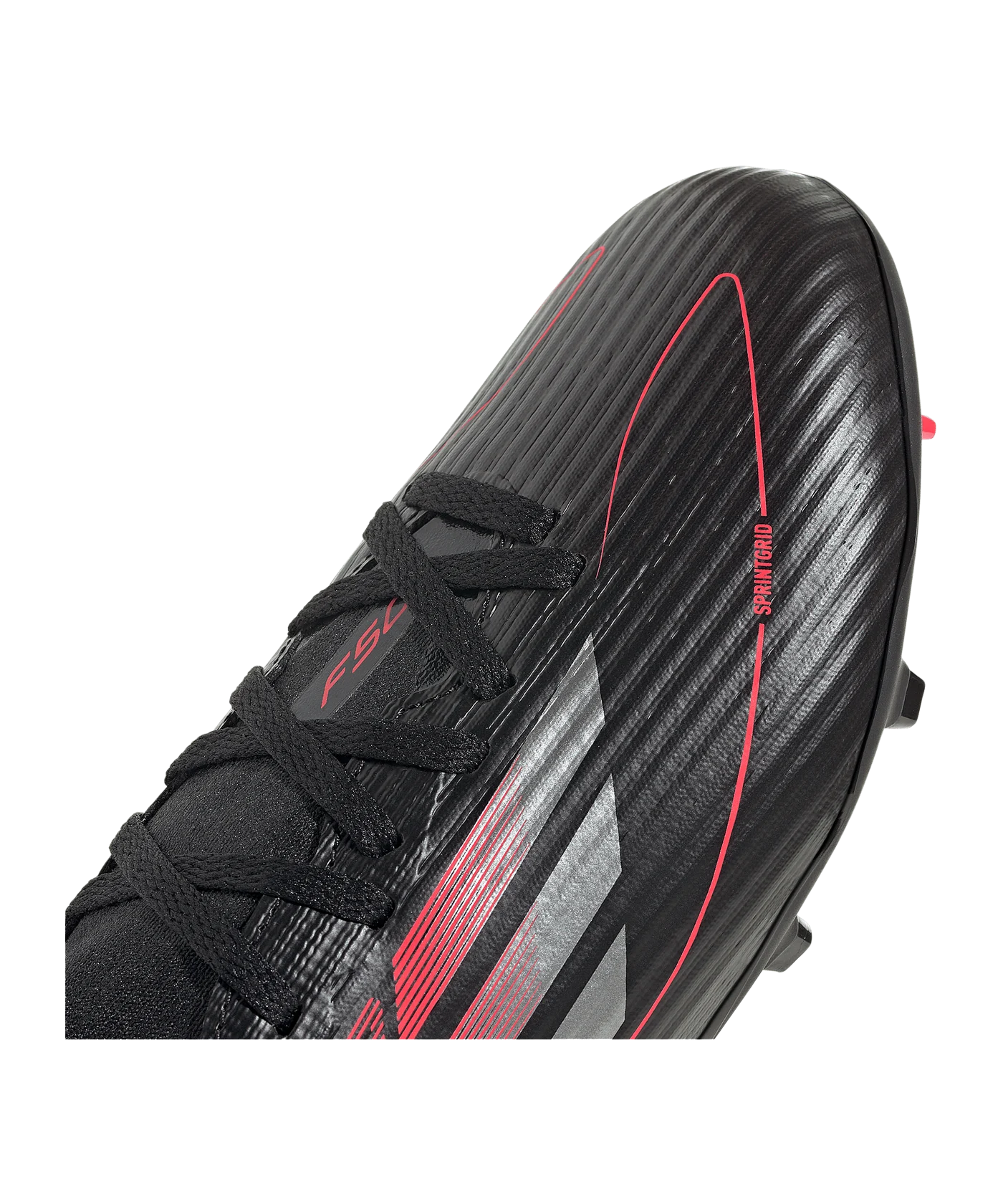 adidas F50 League Mid FG Stealth Victory Kids Schwarz
