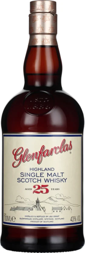 GLENFARCLAS 25 YEARS SINGLE MALT 70CL