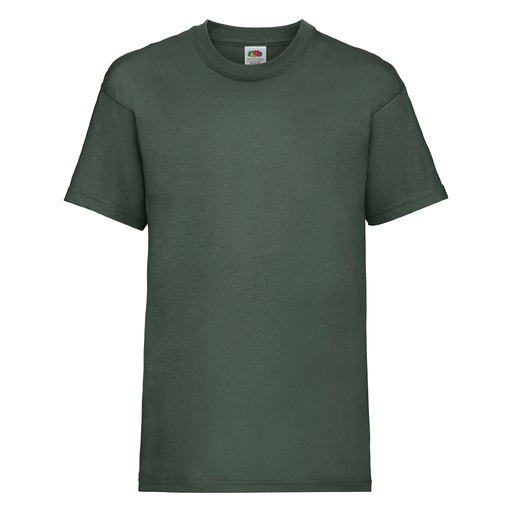 Camiseta básica de manga curta 100% algodão (pacote com 2)