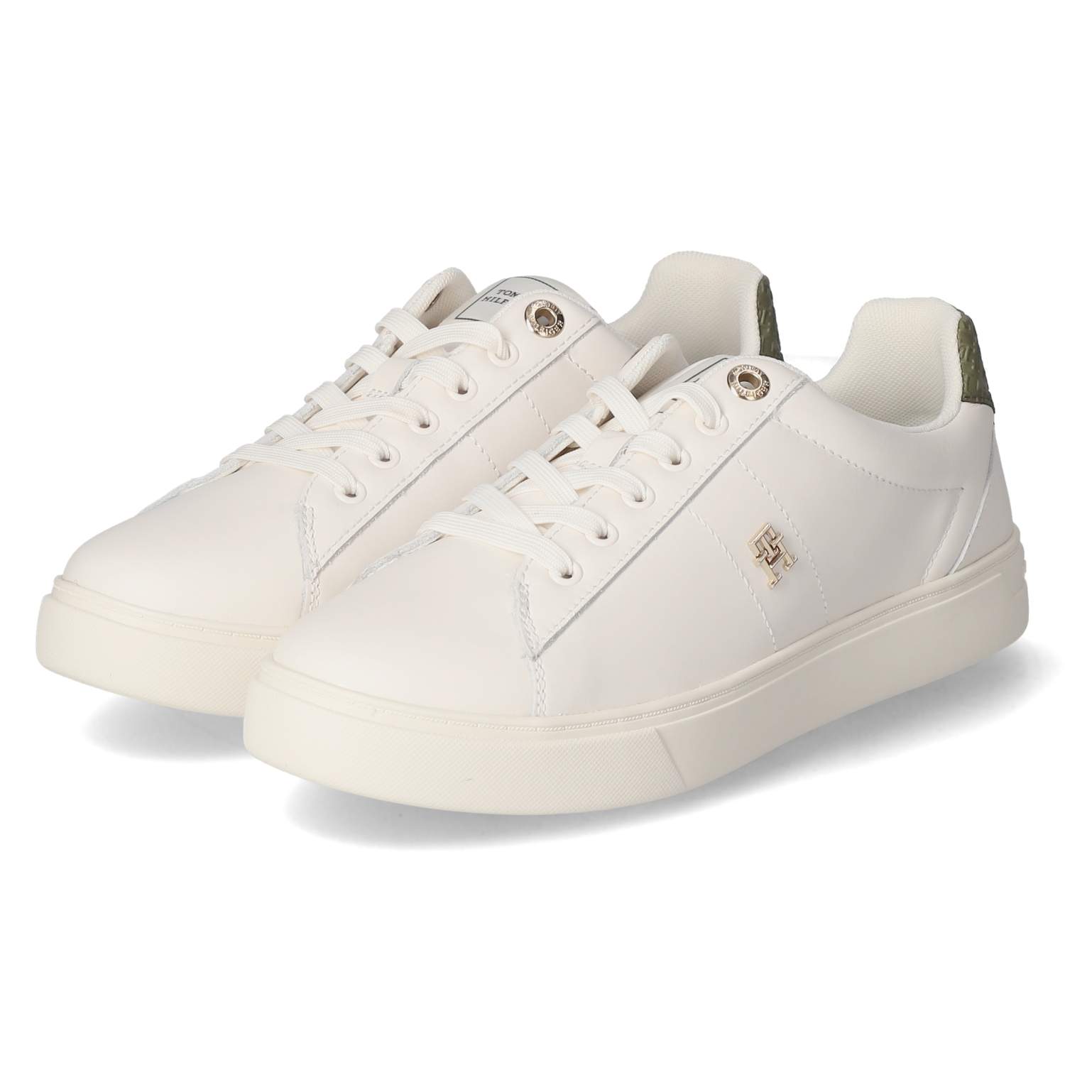 Tommy Hilfiger Low Sneaker ELEVATED  - white ancient