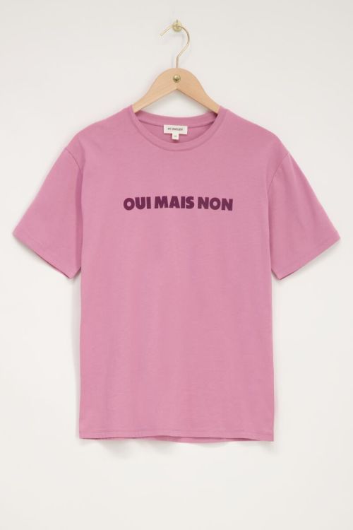 Roze T-shirt Oui mais non