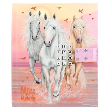 Depesche Miss Melody Tagebuch mit Code und Sound, Motiv 2 SUNDOWN