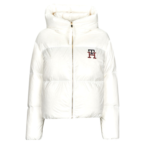 Tommy Hilfiger - MONOGRAM BADGE DOWN JKT - Blanc