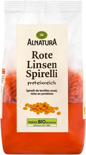 Alnatura BIO Rote Linsen Spirelli glutenfrei