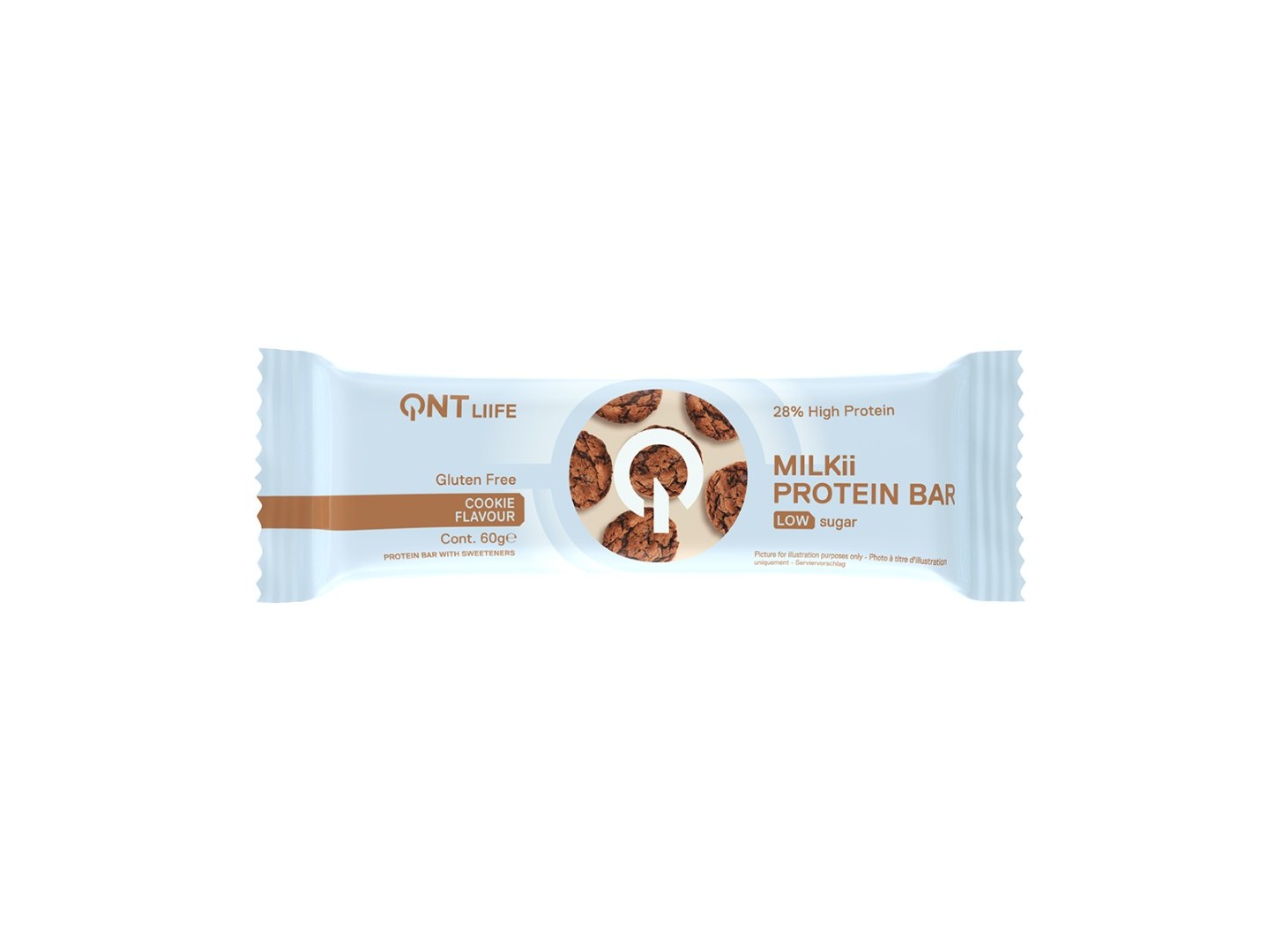 BARRA MILKII PROTEINA QNT COOKIE 60GR