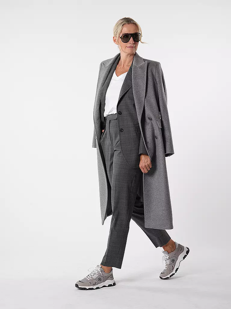 MAX MARA STUDIO Wollmantel COROLLA grau