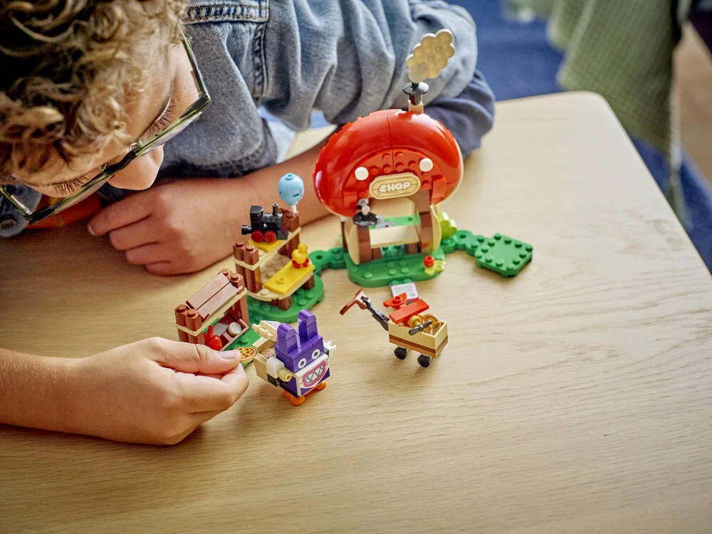 LEGO®SUPER MARIO™ 71429 - ENSEMBLE D’EXTENSION CAROTTIN ET LA BOUTIQUE TOAD