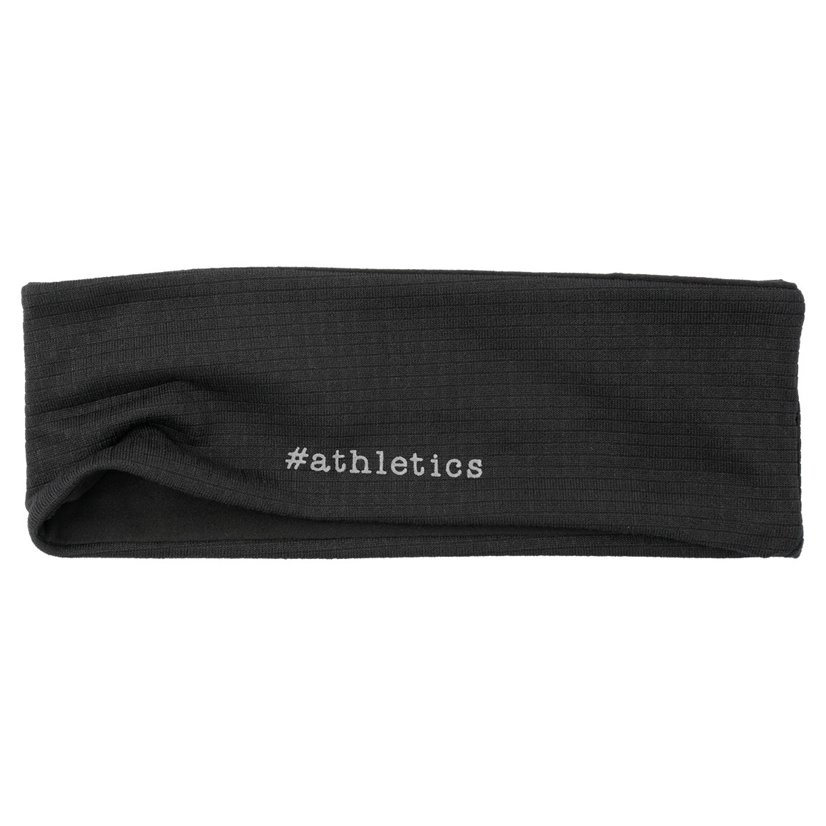 VanVaan Herren Stirnband mit Schriftzug schwarz