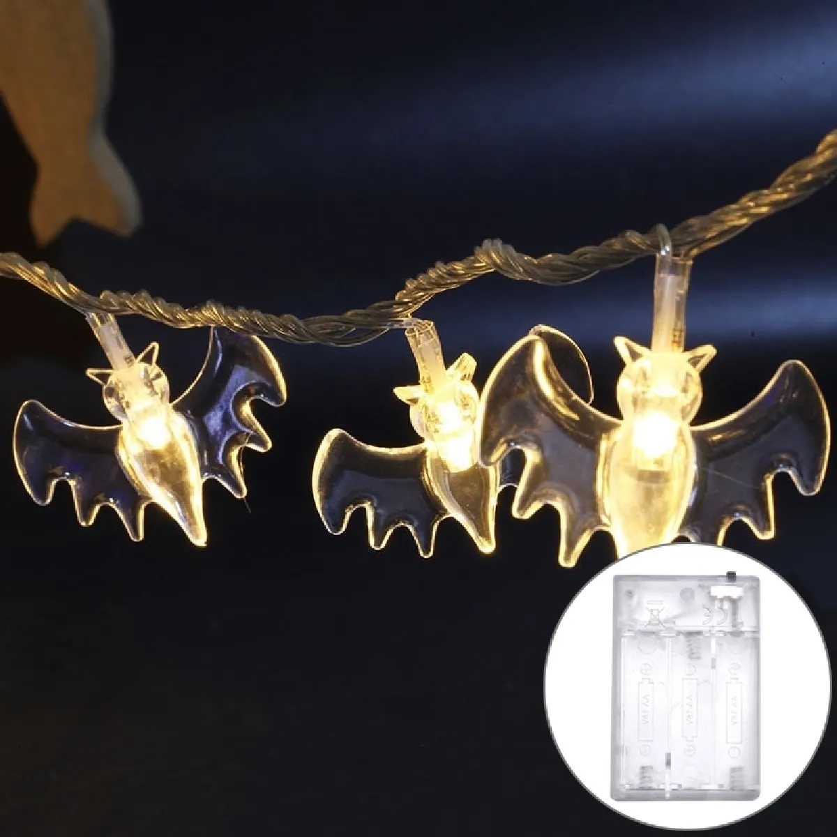 Wewoo Chaîne chauve-souris Halloween