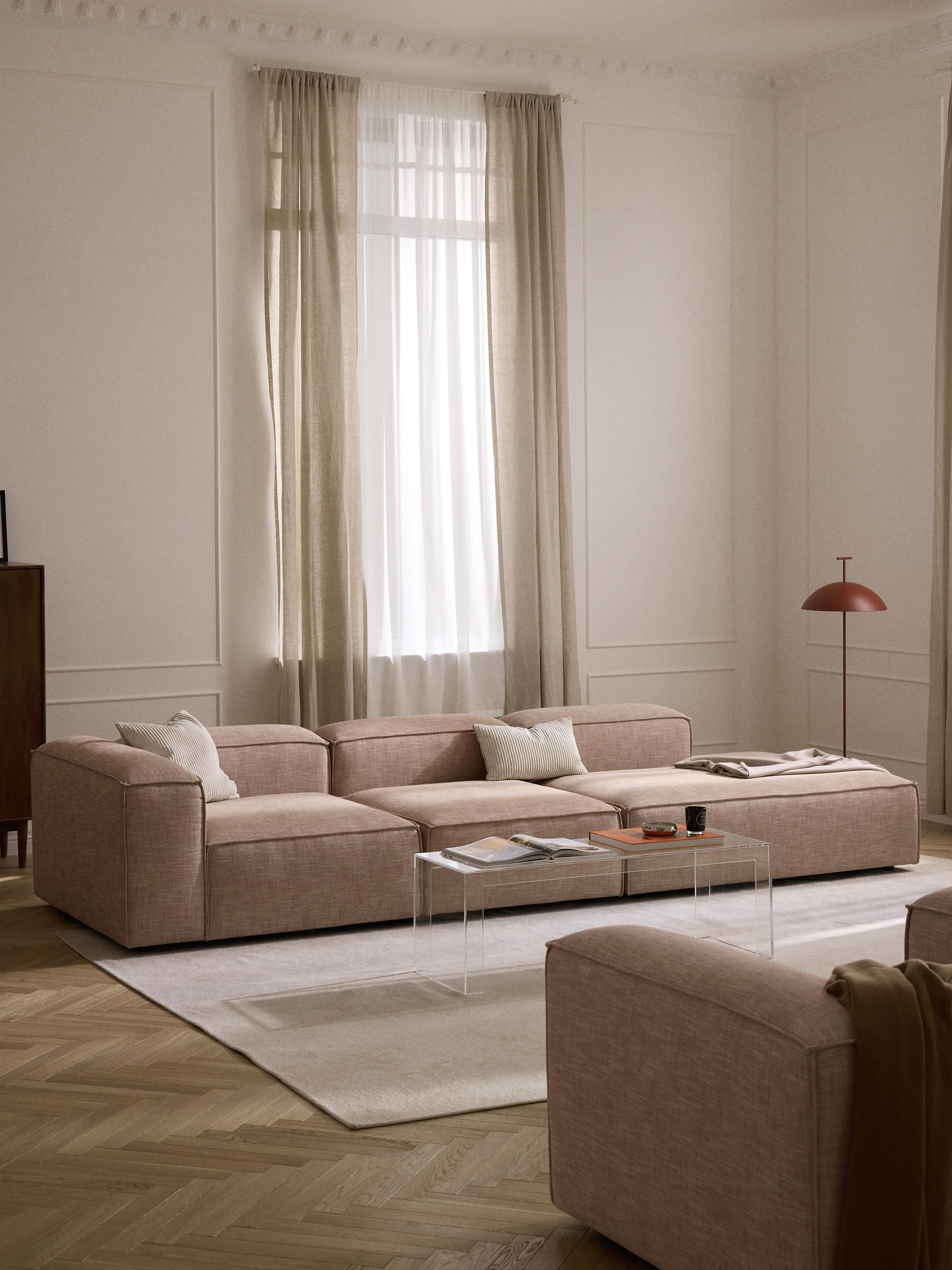 Modulaire XL chaise longue Lennon van linnenmix