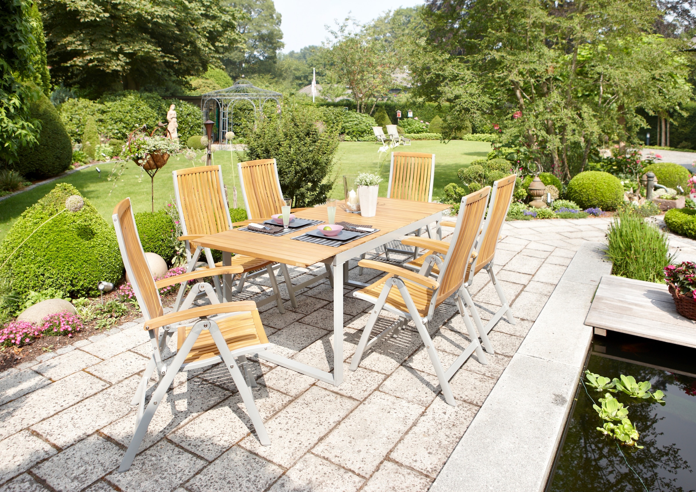 MERXX Gartentisch »Monaco« BxTxH: 150/200 x 90 x 74 cm