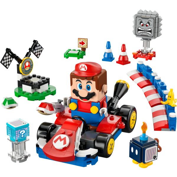 LEGO Super Mario Mario KartTM Interativo e Kart Padrão - 72043