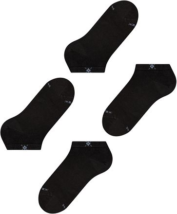 Burlington Everyday Sok Zwart 2-Pack 21052-3000 kopen
