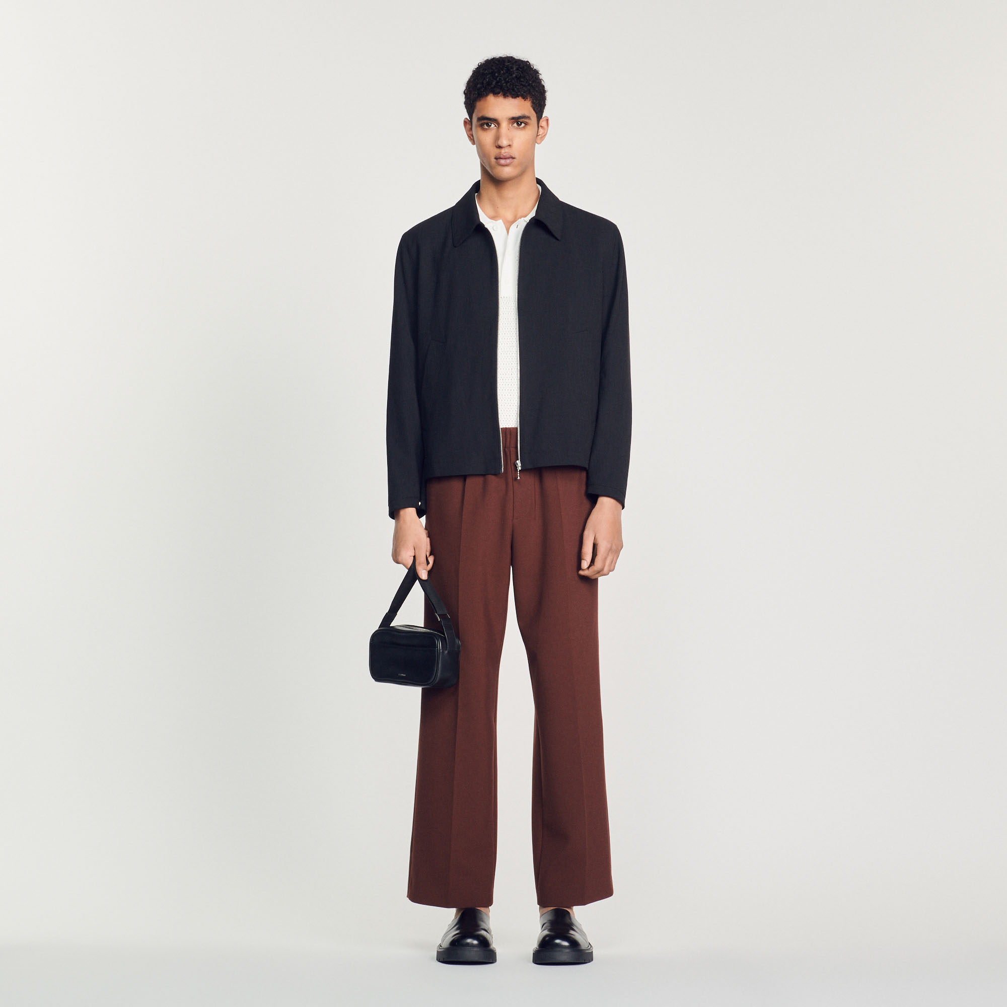 Blouson zippe