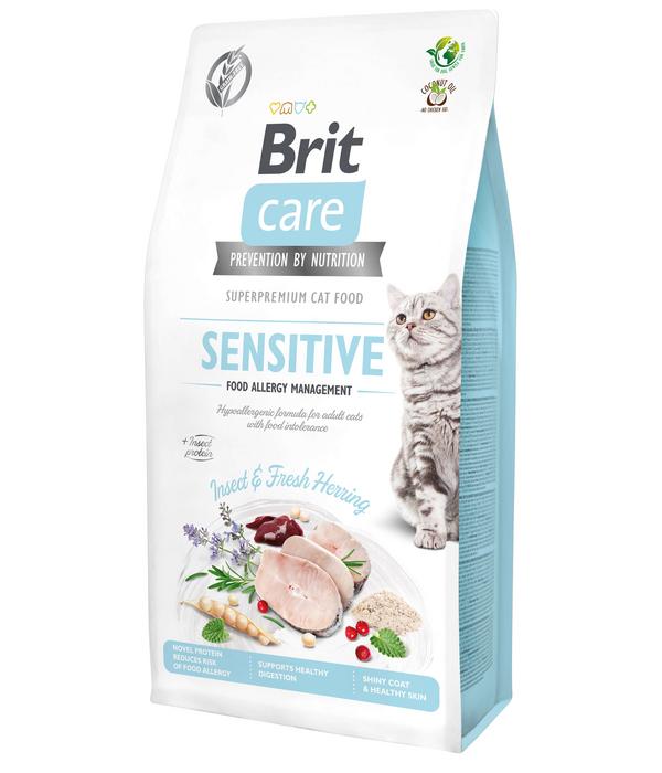 Brit Care Trockenfutter für Katzen Sensitive