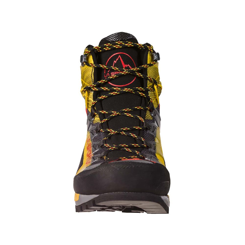 La Sportiva TRANGO TECH GTX - Chaussures d'alpinisme Homme black/yellow