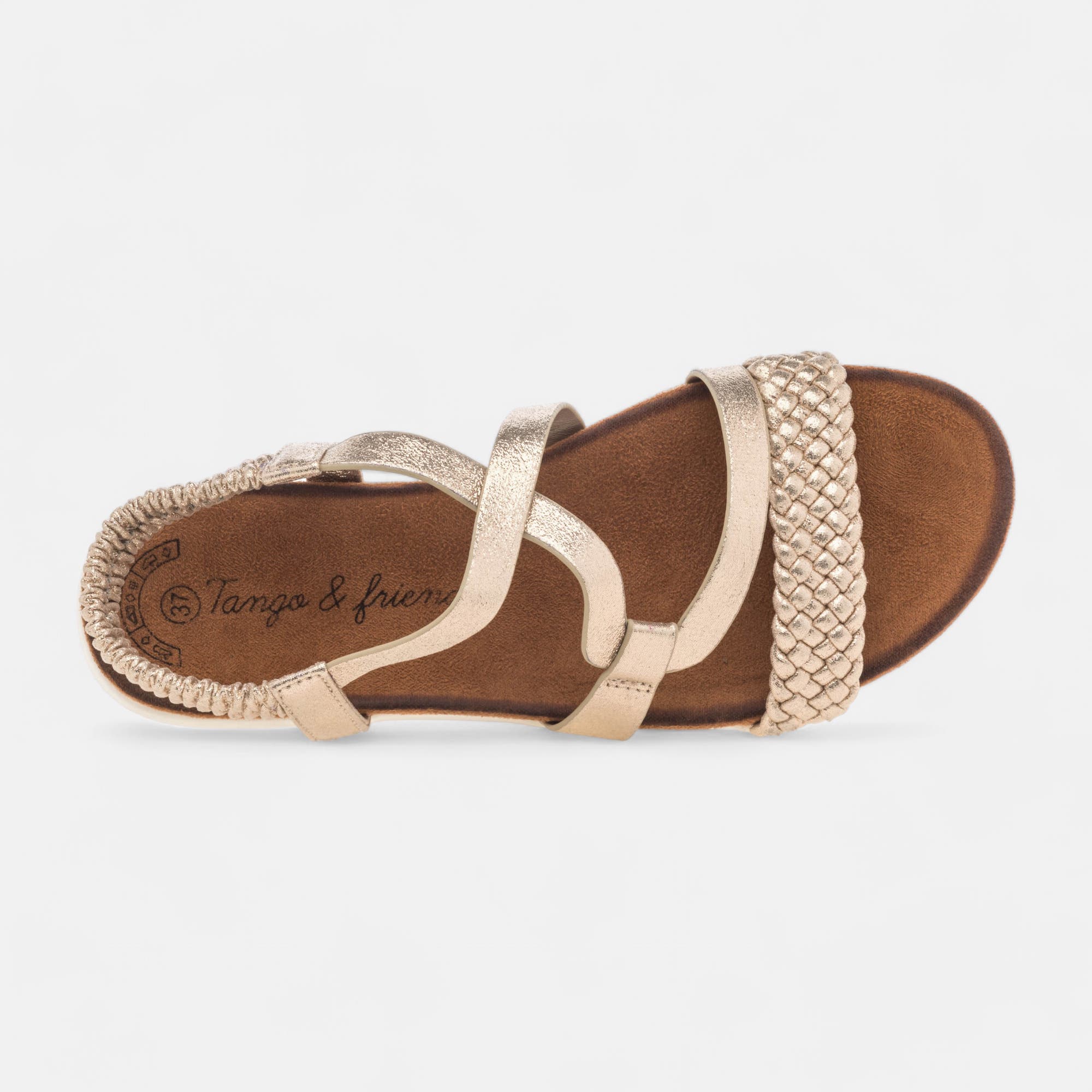 Sandales Femme or
