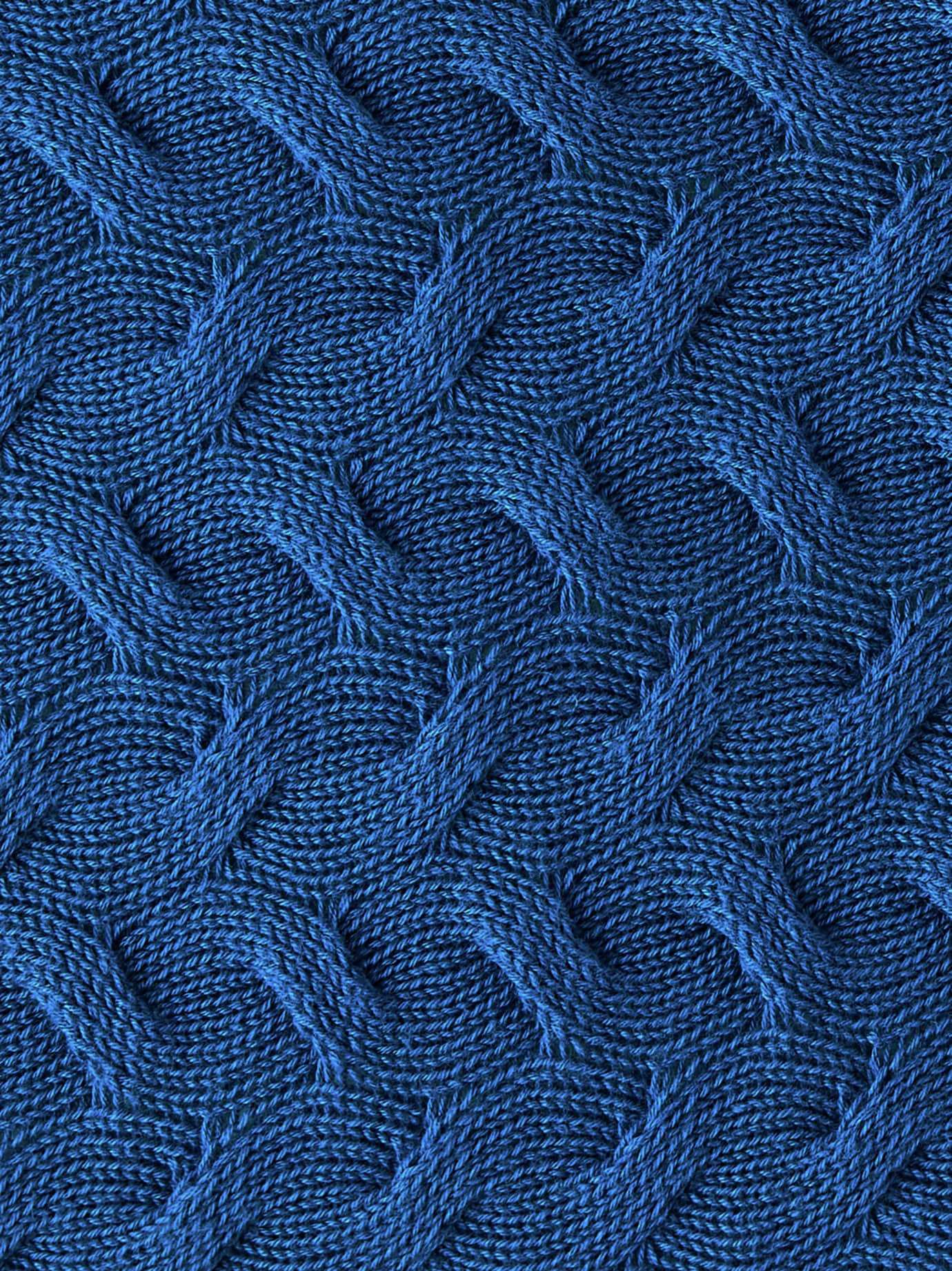 Soft-Pullover Wellenstrick
