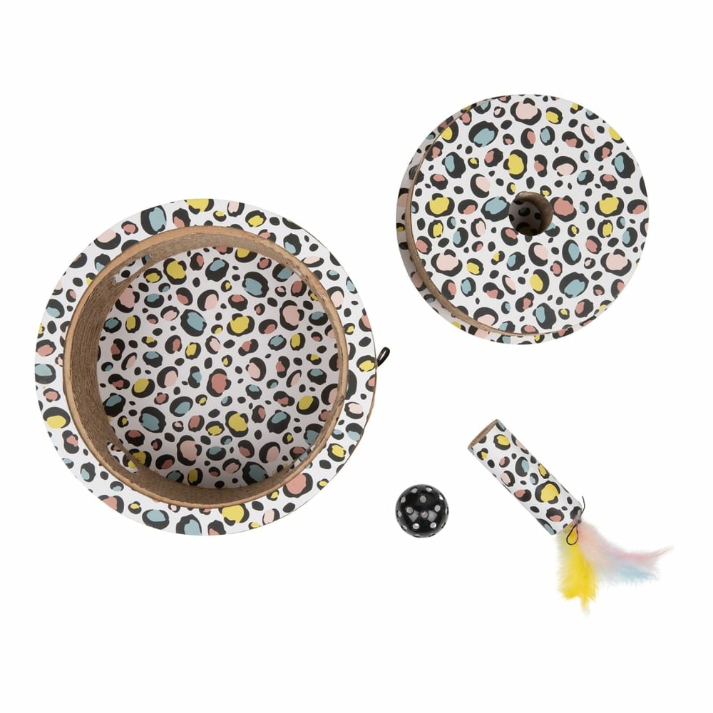 Jouet pour chats fiesta carton multicolore