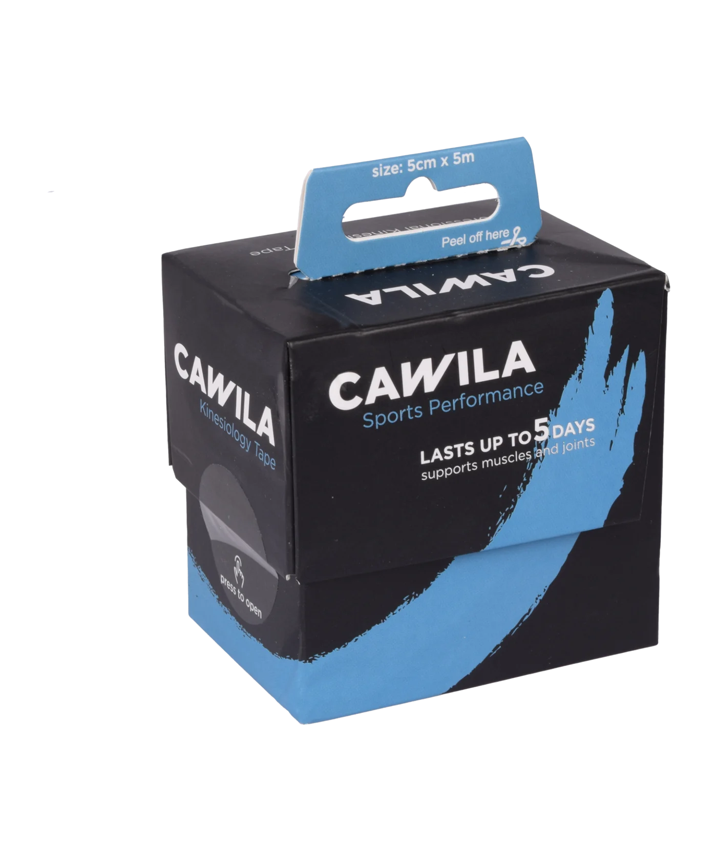 Cawila SPORTSCARE Kinesiology Tape | 5,0cm x 5m | Blau