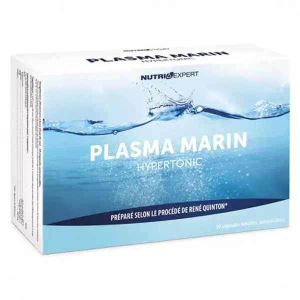 Nutriexpert Plasma Marinho Hipertônico 30 ampolas