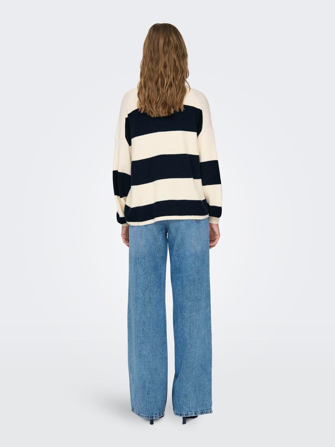 ONLATIA Strickpullover Whitecap Gray