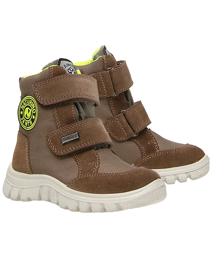 Lauflern-Stiefel GEMINAE gefüttert in braun
