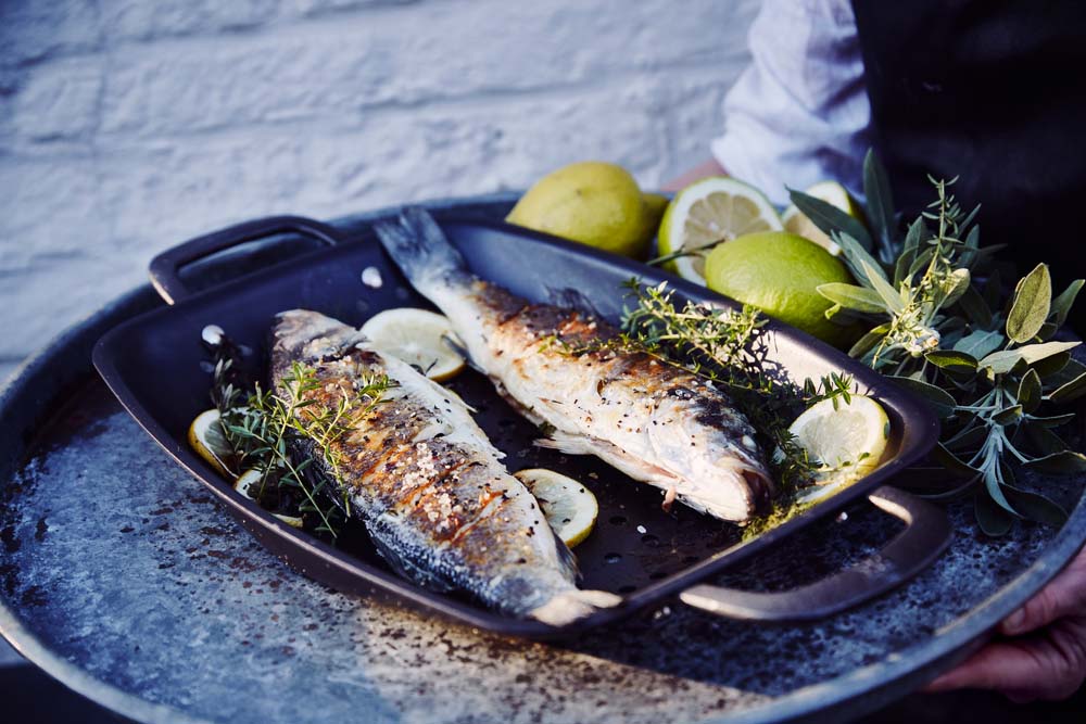 Black Steel BBQ grillschaal 38x27 cm