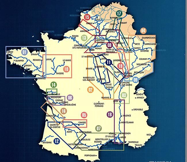 EDITIONS DU BREIL - 12 AQUITAINE GUIDE FLUVIAL