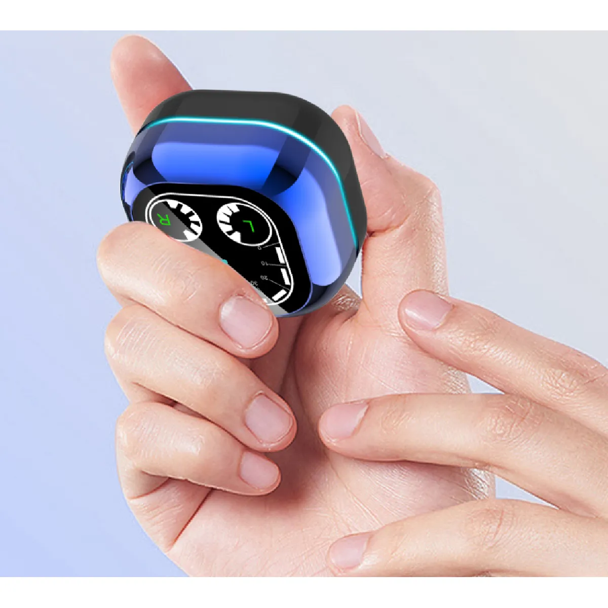 Universal Écouteurs Bluetooth 8D HiFi - Bleu