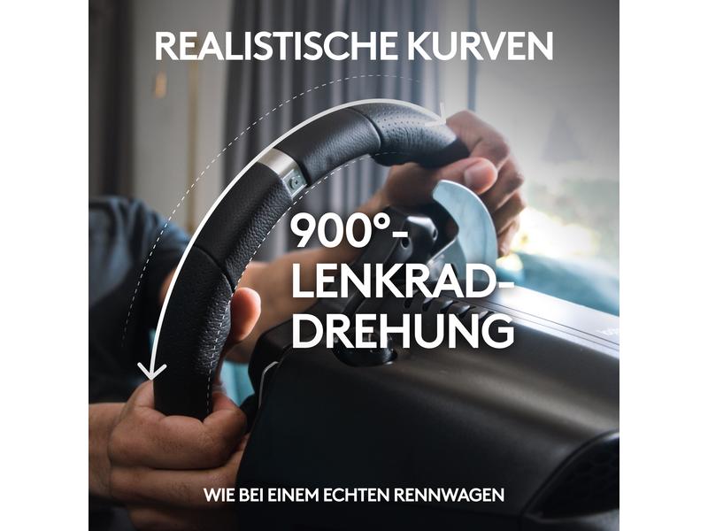 Logitech Lenkrad G920 Driving Force Rennlenkrad und Pedale für Xbox Series X/S, Xbox One und Windows-PC