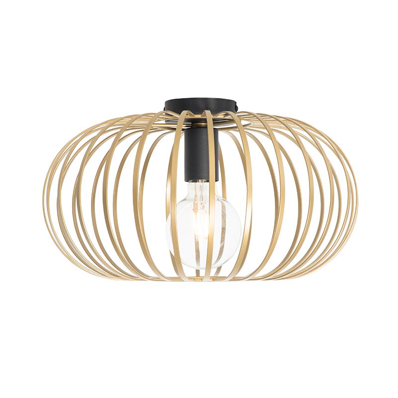 Design plafondlamp goud 39 cm - Johanna