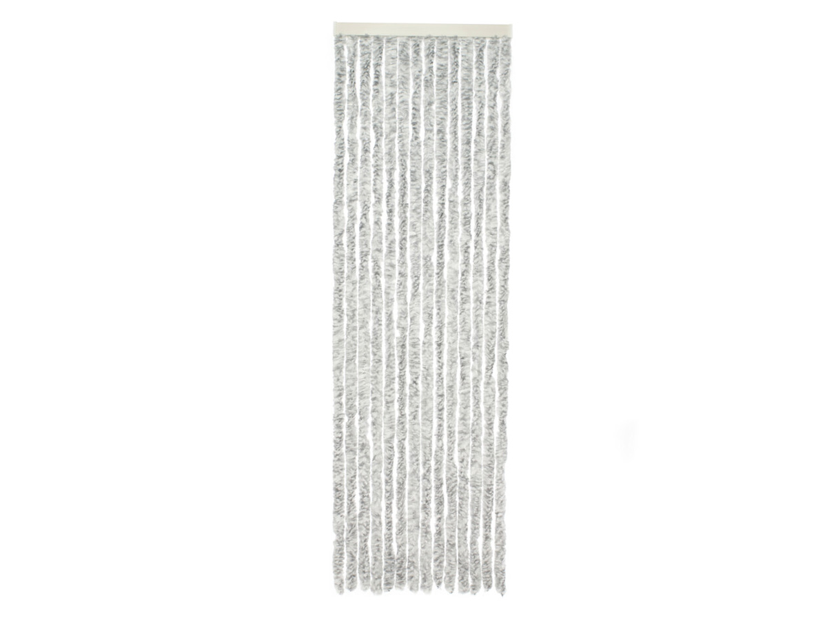 Travellife Chenille Rain grijs/wit 56x185cm deurgordijn