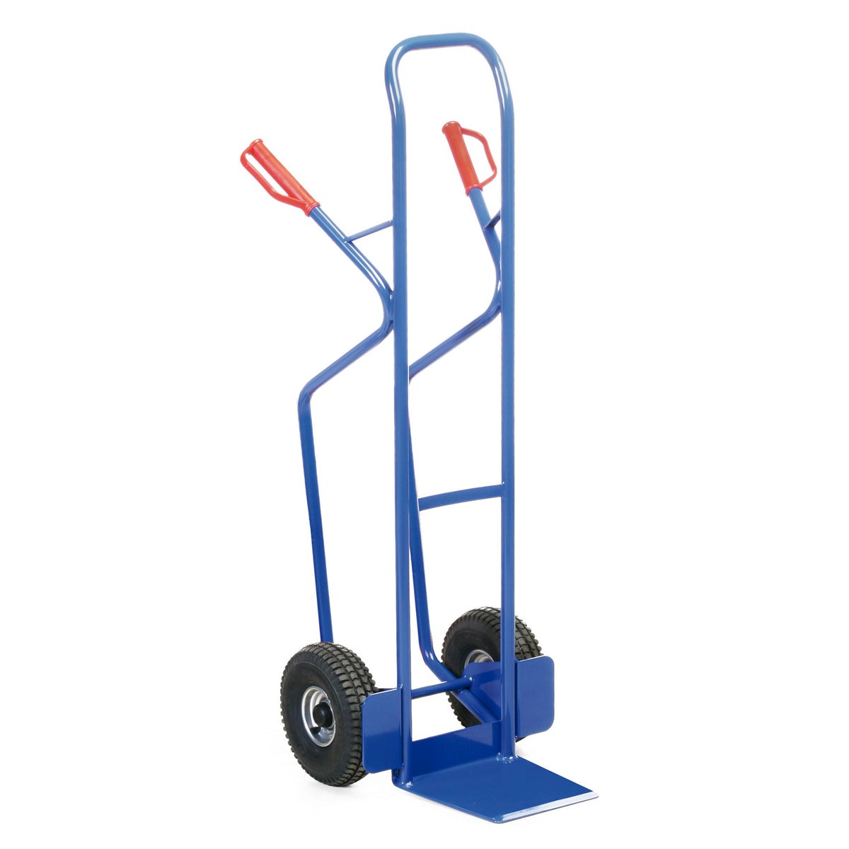 Protaurus stalen buisstapelwagen, draagvermogen 350 kg, kogelgelagerd, luchtgevuld, 250x60 mm