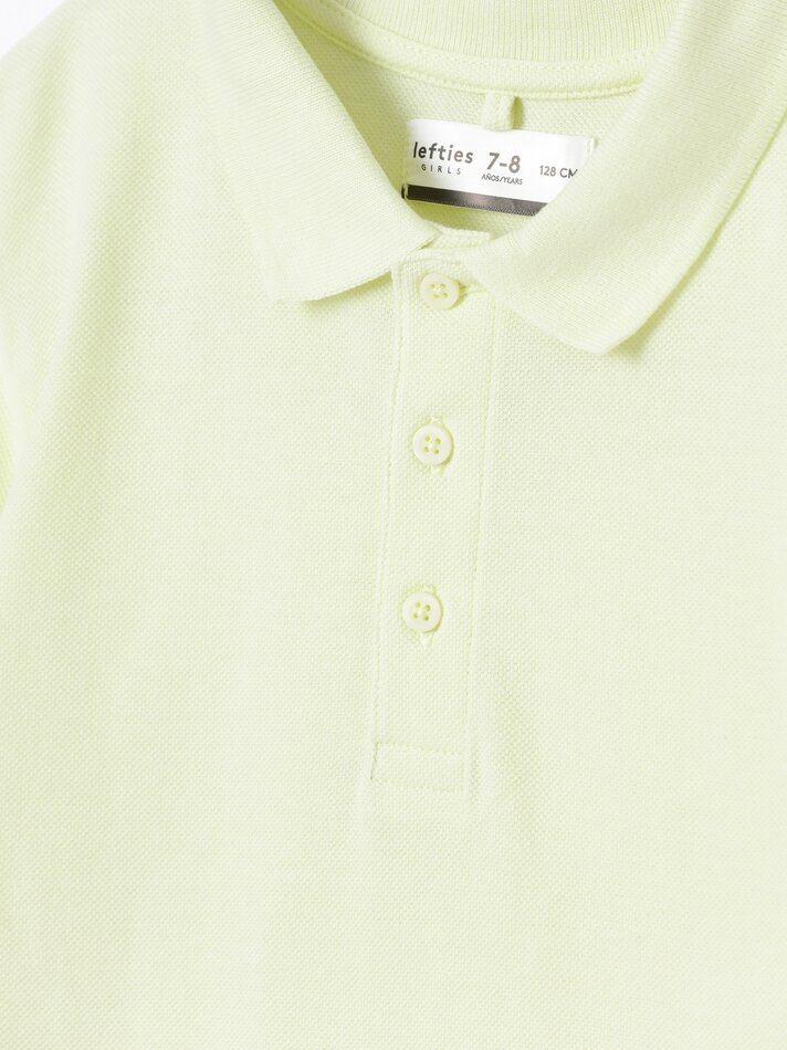 Conjunto com 2 camisas polo básicas - Verde Pastel