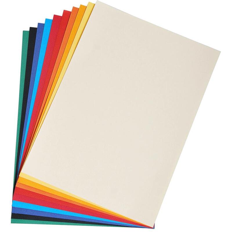 Etival Color bloc collé 20F A4 160g - Assortiment vif