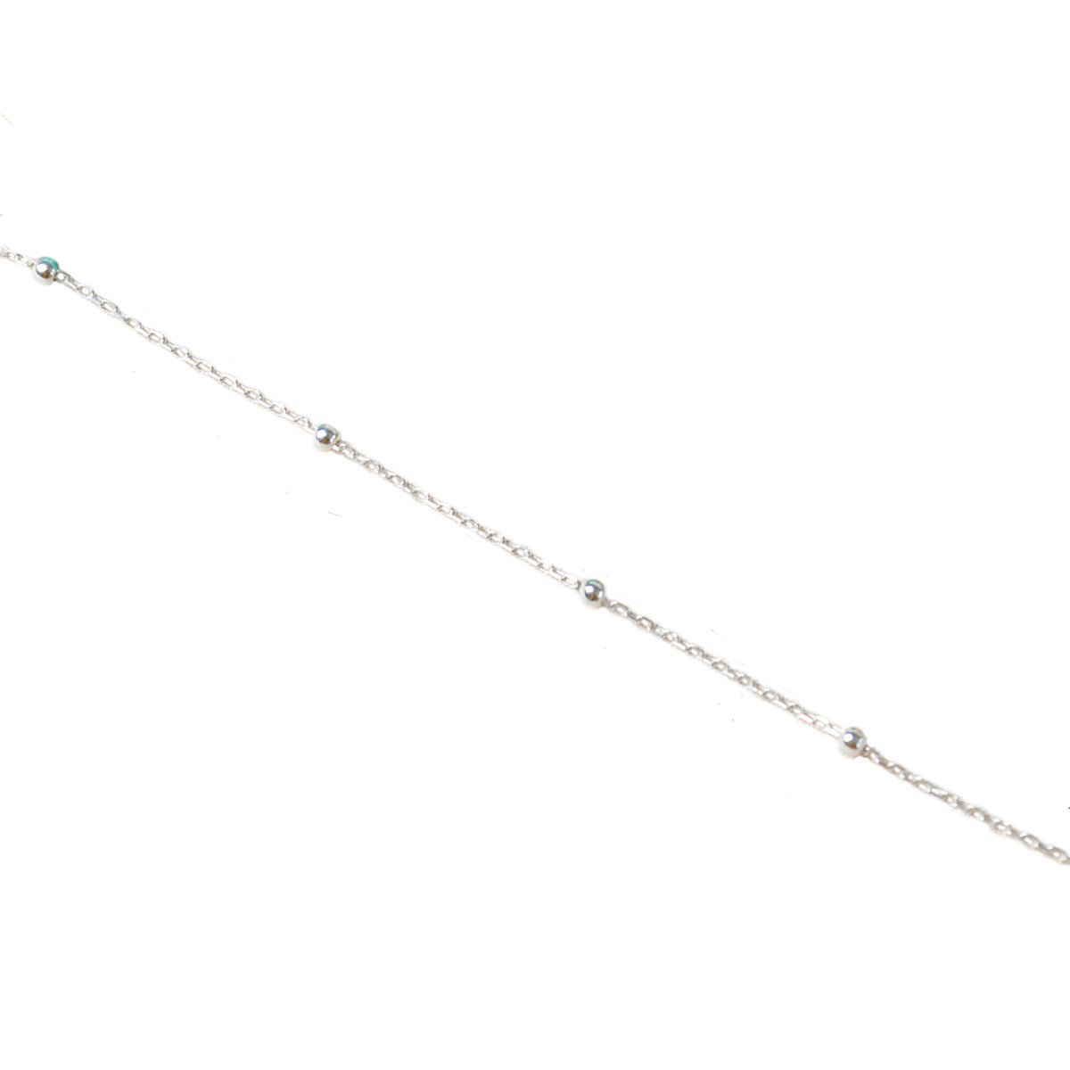 Bracelet femme chaîne satellites argent 925