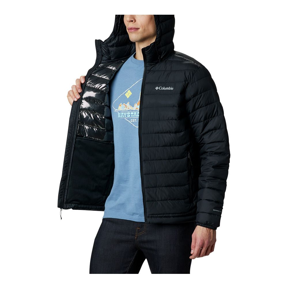 Columbia POWDER LITE HD - Doudoune Homme black