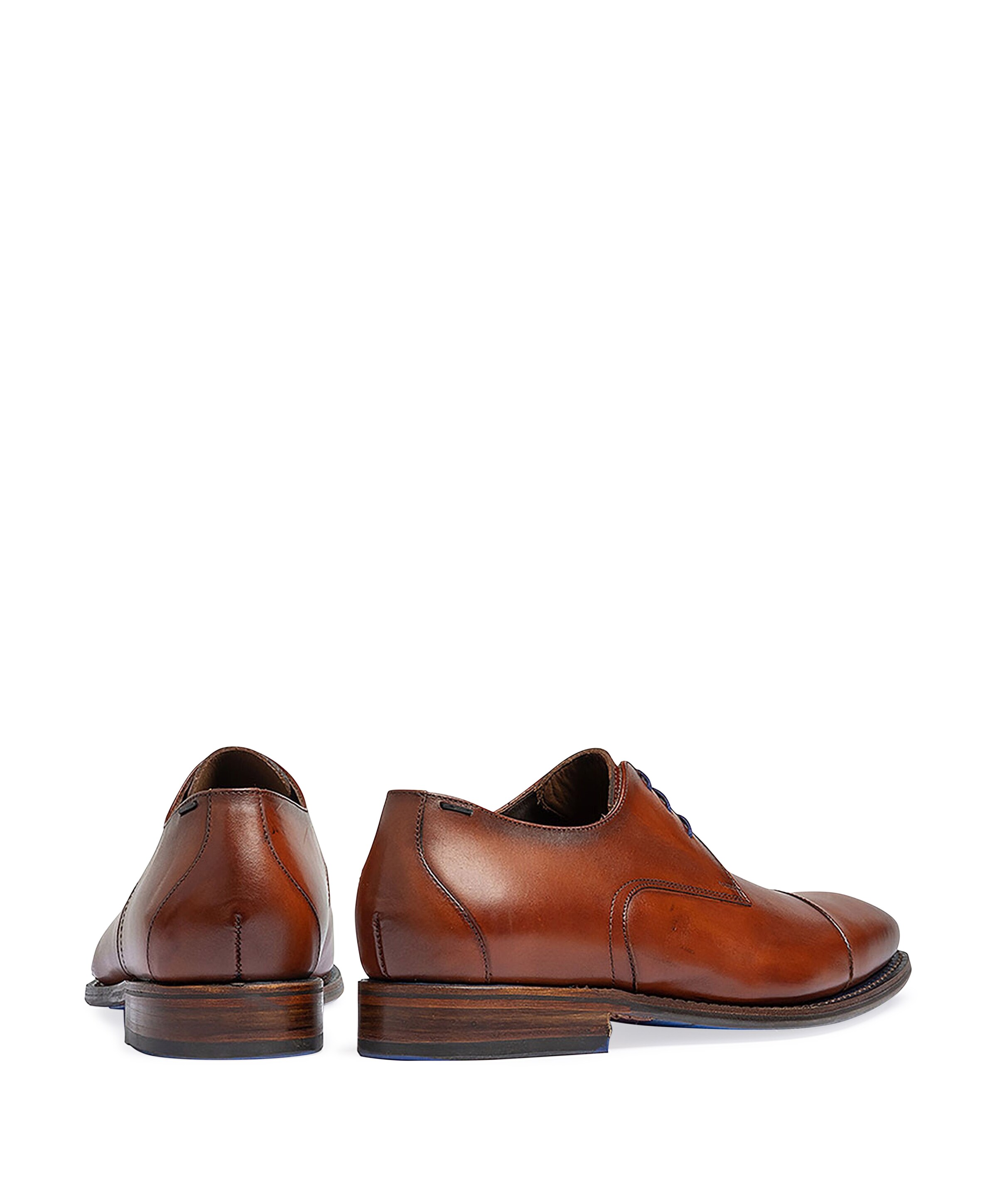 Floris van Bommel heren veterschoenen bruin