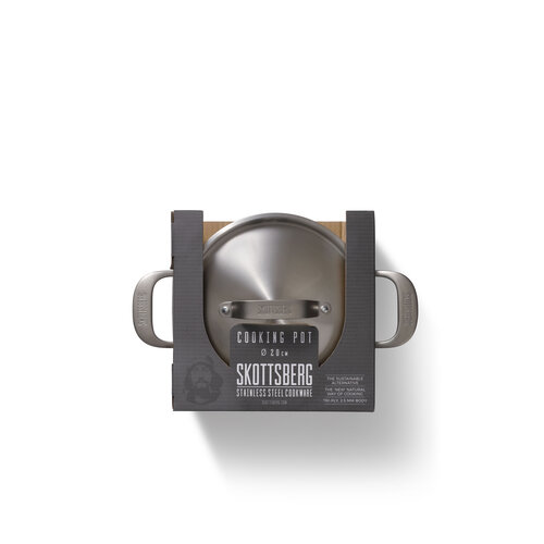 Skottsberg Kookpan met deksel Stainless Steel