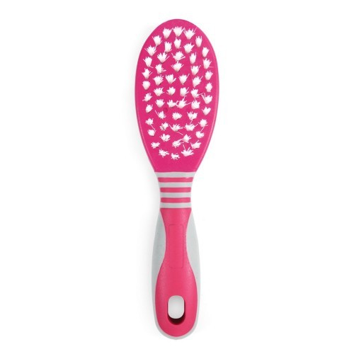 Escova Ergo de cerdas macias para gatos, rosa