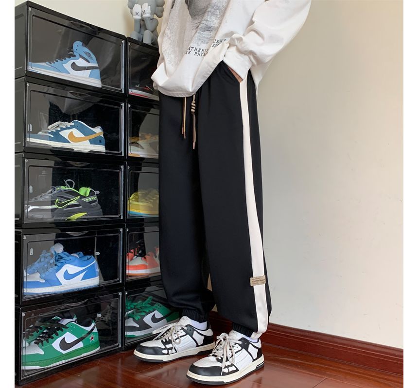 blastealle - Harem-joggingbroek met trekkoord in twee kleuren