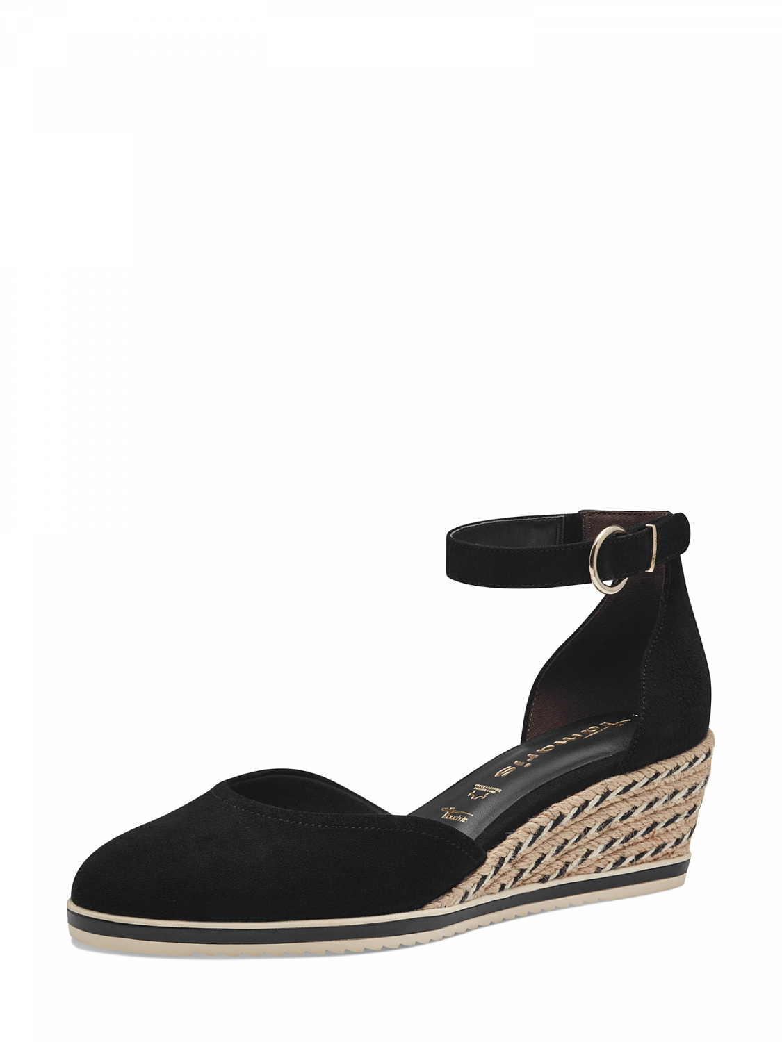 Tamaris Black Espadrillos