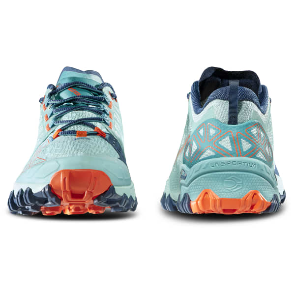 Chaussure trail LA SPORTIVA BUSHIDO II W LAGOON/CHERRY TOMATO