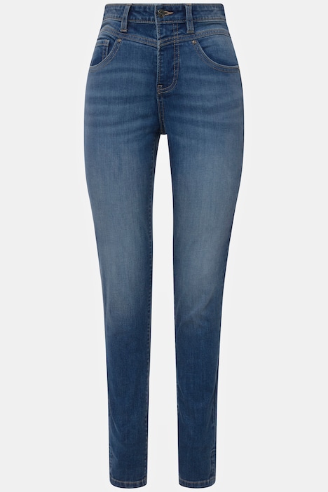 Bauch-Weg-Jeans, High Waist, 5-Pocket, Superstretch