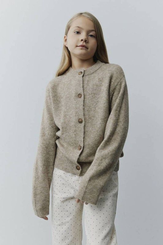 Sofie Schnoor - Vest - Beige - Fijn Gebreid