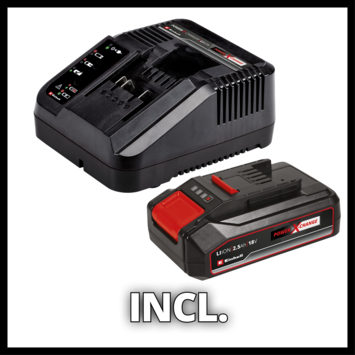 Einhell 18V klopboormachine TE-CD 18/44 Li-i Kit incl. 2.5Ah accu lader