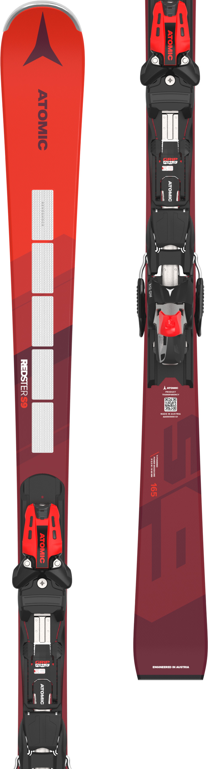 Atomic REDSTER S9 Revoshock S + X 12 GW 2024/25 - 160 Atomic X12 Gripwalk (DIN 4-12)