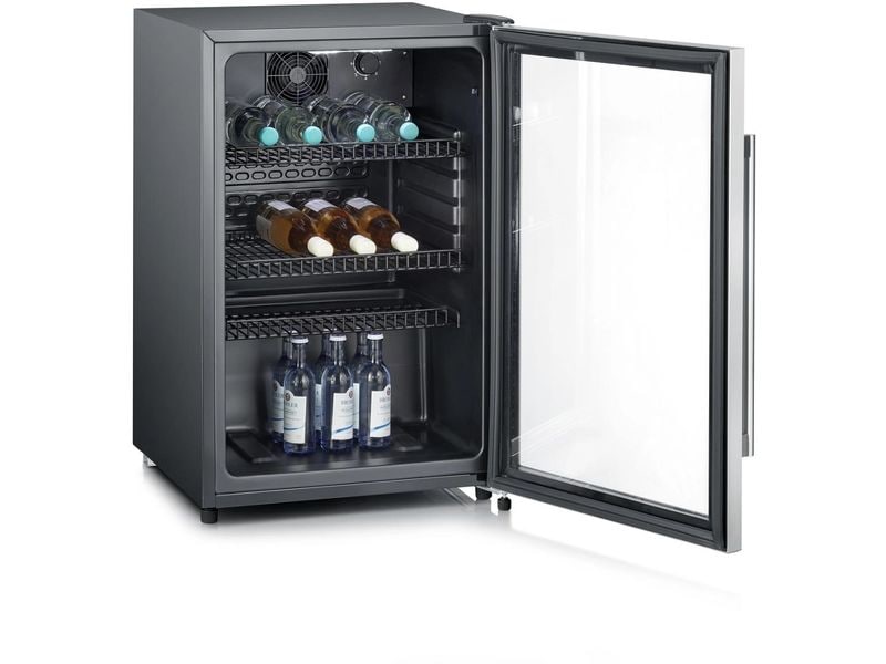 Severin Weinkühlschrank FKS 8840 Schwarz, Rechts Freistehender Weinschrank