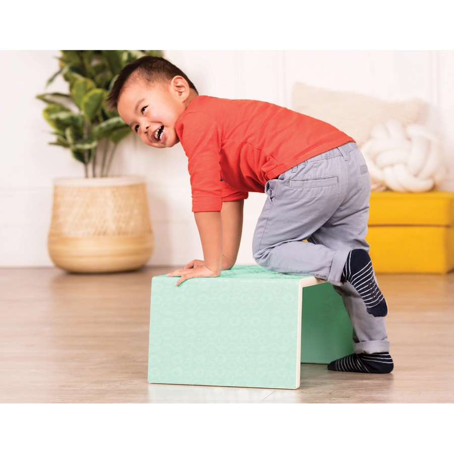 B.TOYS B. Chair Stair - Multifunktionshocker mint Mehrfarbig
